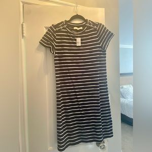 Loft - striped shirt dress
